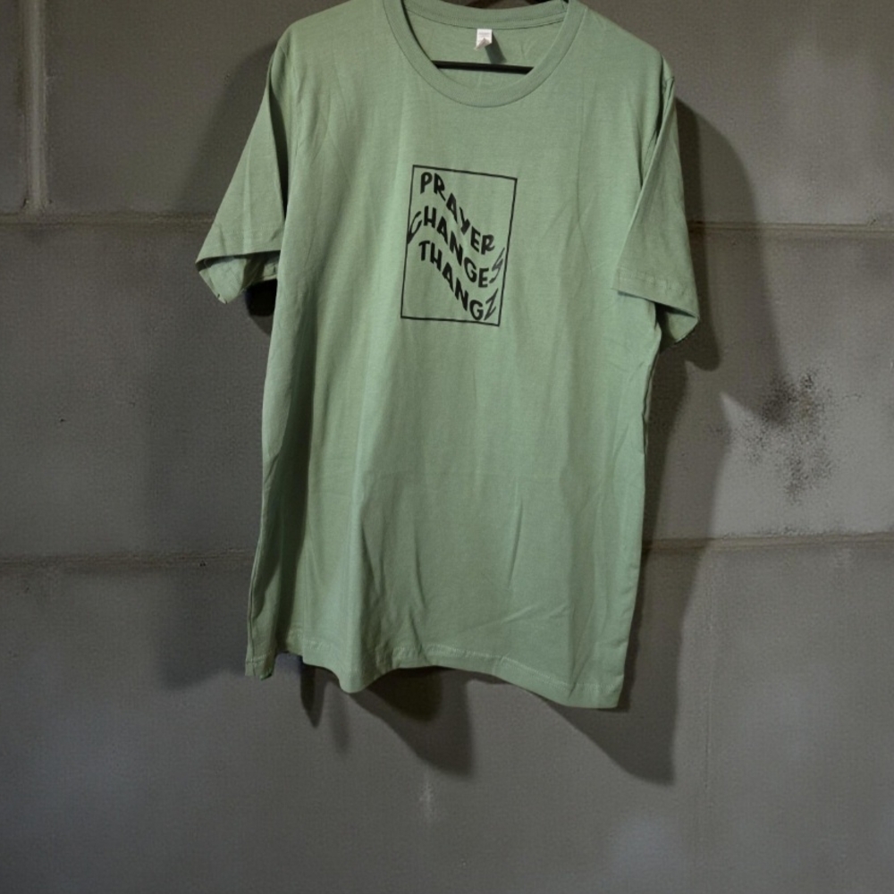 Prayer Changrs Thangz Green Graphic Men Or Womens T-Shirt